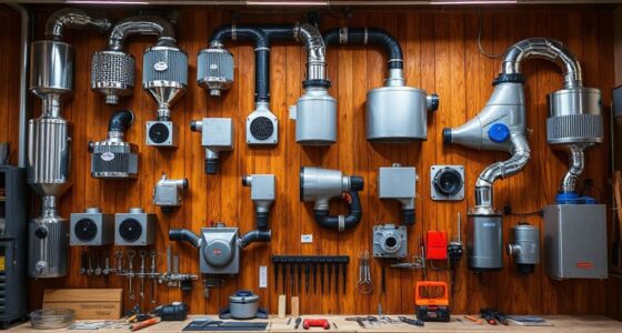 top wall mounted collectors