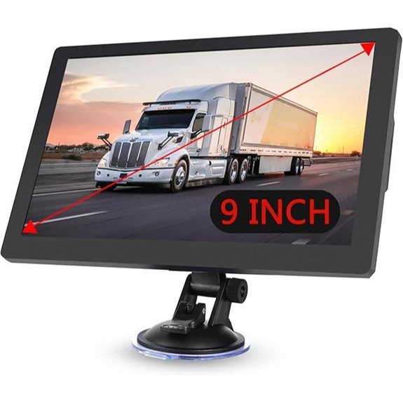 truck gps with hd screen