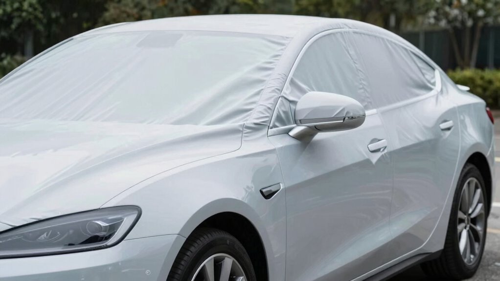use car cover before washing