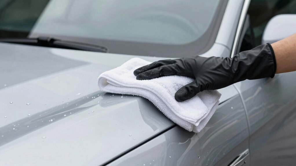 use soft microfiber towels