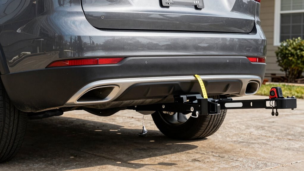 vehicle and hitch measurements
