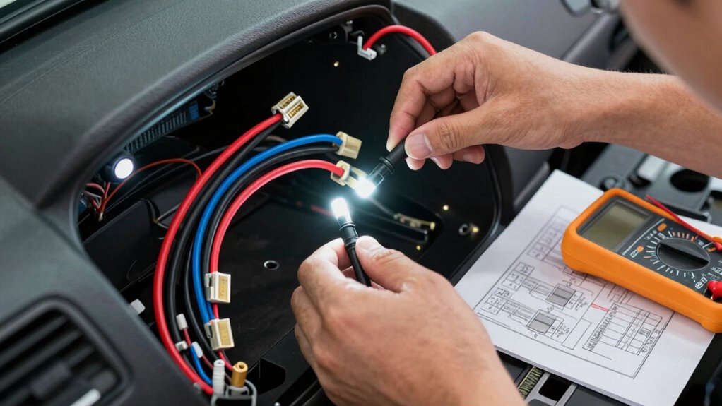 verify wiring with tests