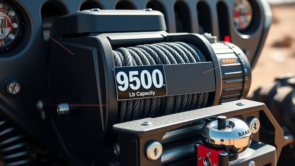 winch features and durability