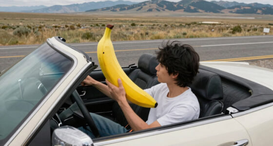 Man Driving Giant Banana Gets Pulled Over in Montana