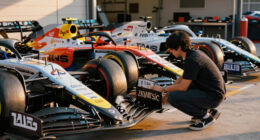 Here’s a Peek at the F1 Drivers’ Parking Lot in Silverstone