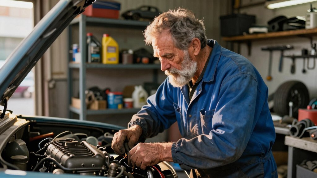 Old-School Tennessee Mechanic Celebrates 95Th Birthday Working At The Shop