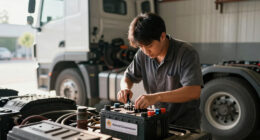 Battery-Powered Semi Truck ‘Backpack’ Converts Diesel Big Rigs To Hybrids. But Why?