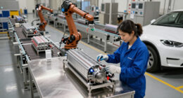 Inside The $2 Billion Battery Factory Making Cells For Tesla And Toyota