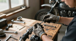 Motorradfahrer