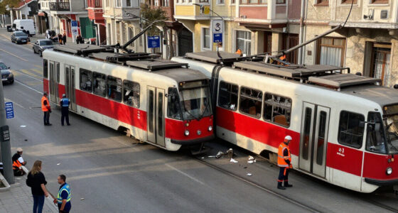 Zeytinburnu'nda Iki Tramvay çArpıştı - TRT Haber
