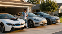 A BMW I8, Tesla Model Y, And Audi E-Tron GT All Drag Race, But The Results Are Closer Than You'd Think