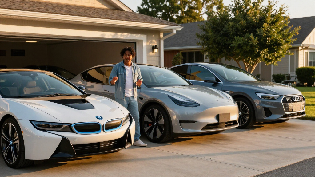 A BMW I8, Tesla Model Y, And Audi E-Tron GT All Drag Race, But The Results Are Closer Than You'd Think