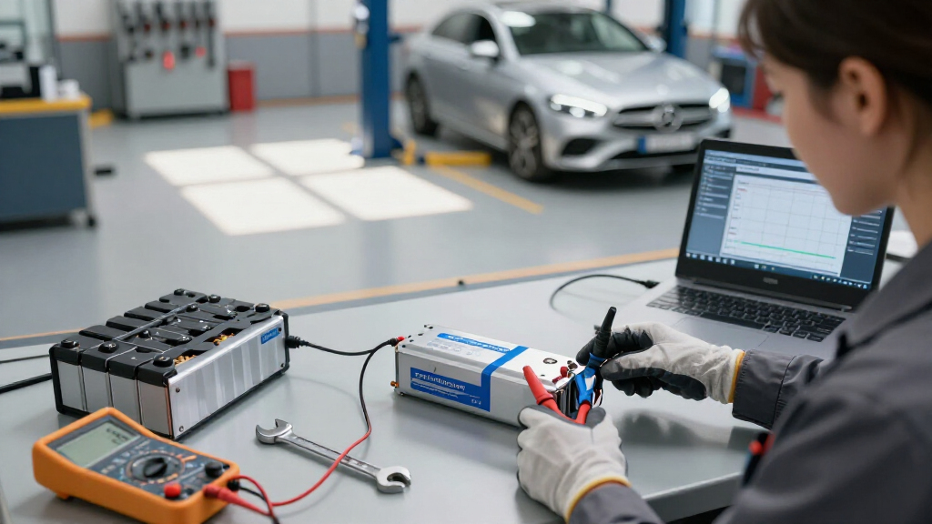 Mercedes Tests New Gen4 Battery Cells From ProLogium