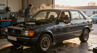 One Time, Mercedes-Benz Mechanics Built A Snarling V8 Hatchback