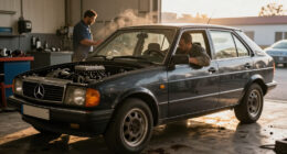 One Time, Mercedes-Benz Mechanics Built A Snarling V8 Hatchback