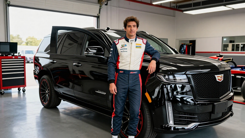 Cadillac F1 Driver Checo Perez Gets A Limited Edition Escalade V Named After Him
