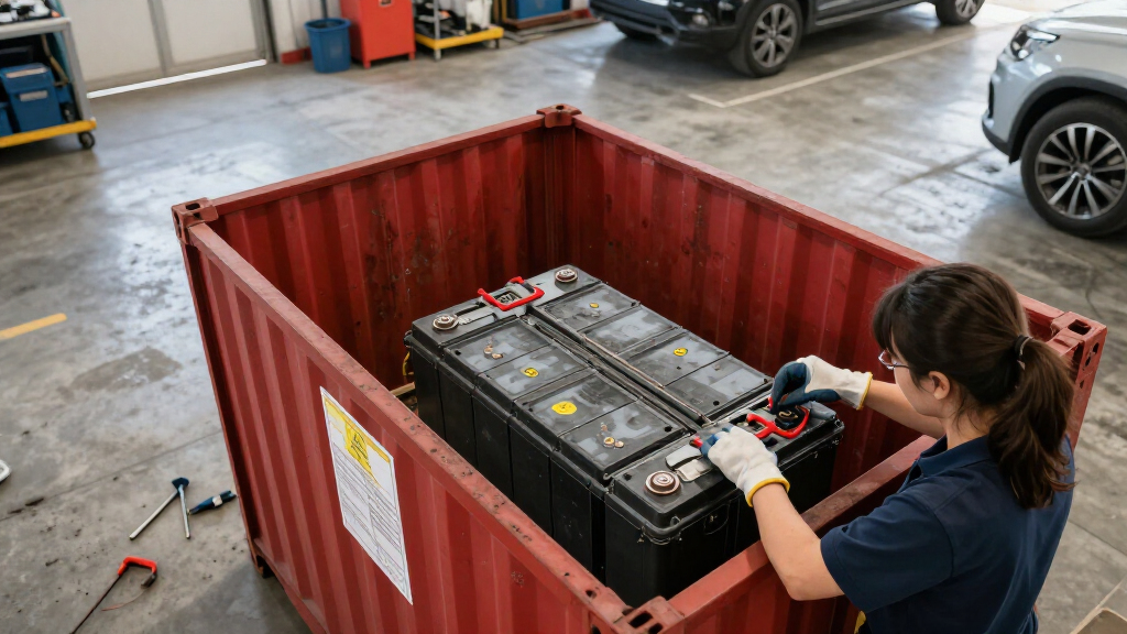 Purpose-built Containers Changed How One Company Ships Damaged Batteries